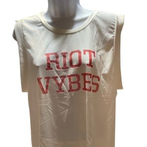 Riot Vybes Mesh Swim Suit Cover Up